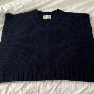 Misha and Puff Ingela Vest in Ink - Wool S/M